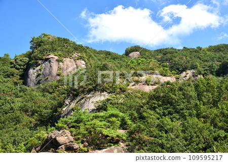 從流星坳眺望三星山【和歌山縣田邊市】 109595217