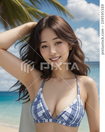 A swimsuit lady A swimsuit lady 109595389