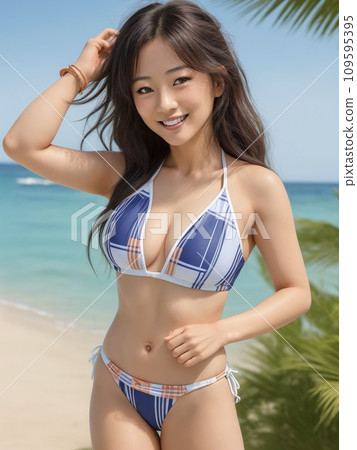 一個泳裝女士 一個泳裝女士 109595395