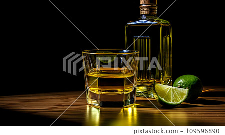 Mexican Gold Tequila 109596890
