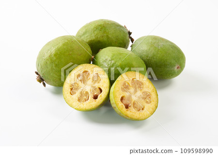 Feijoa white background Feijoa white background 109598990
