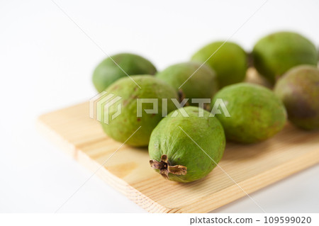 Feijoa white background Feijoa white background 109599020