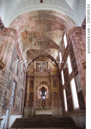 印度世界遺產果阿的教堂和修道院,阿西西聖方濟各教堂 印度世界遺產果阿的教堂和修道院,阿西西聖方濟各教堂 109599514