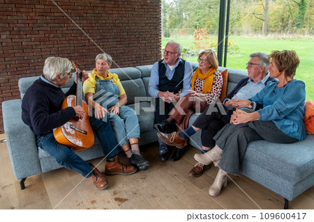 Melodies of Memory: Seniors Sharing Stories and Songs 109600417