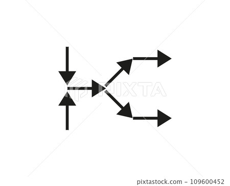 Simplify, modules icon. Vector illustration. Simplify, modules icon. Vector illustration. 109600452