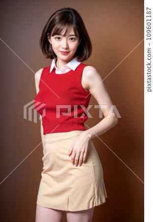 AI生成圖像【人】短髮女人 AI生成圖像【人】短髮女人 109601187