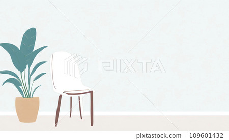 Interior background illustration room AI generated image 109601432