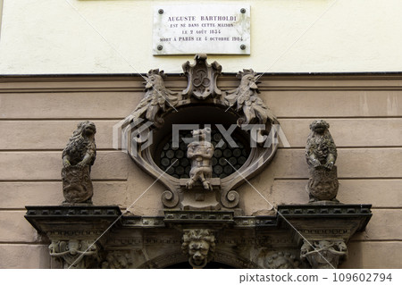 France, Colmar, The Bartholdi museum, located in Colmar, is a museum dedicated to the sculptor Auguste Bartholdi. 109602794