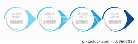 Infographic design template with place for your data. Vector illustration. Infographic design template with place for your data. Vector illustration. 109602889