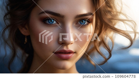 woman, lady, female 109604778