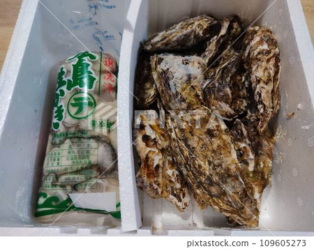 新鮮的牡蠣 新鮮的牡蠣 109605273