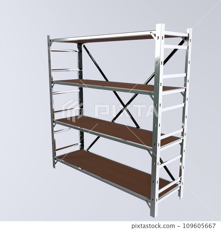 Shelf isolated on white background Shelf isolated on white background 109605667