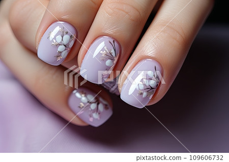 Nail design for the bride Nail design for the bride 109606732