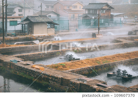 安曇野晨景【虹鱒養殖場】 109607370