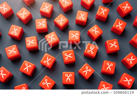 Budget cuts, costs and unplanned expenses. Stress and nervousness. The concept of austerity and extortion. Inflation threatens savings. Poor financial planning. Reducing income. Expenses cover income. 109608119