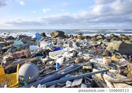 海洋垃圾、衝上岸垃圾 海洋垃圾、衝上岸垃圾 109608513