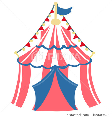 Circus Tents, Carnival Elements Circus Tents, Carnival Elements 109609822