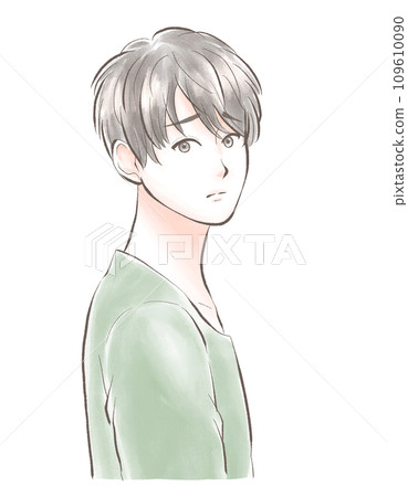 A man looks worried looking at me A man looks worried looking at me 109610090