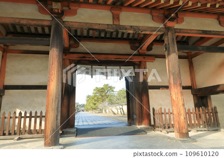 World Heritage Site, Headquarters of the Shotoku Sect, Horyuji Temple, Toin Garan, Higashidaimon World Heritage Site, Headquarters of the Shotoku Sect, Horyuji Temple, Toin Garan, Higashidaimon 109610120