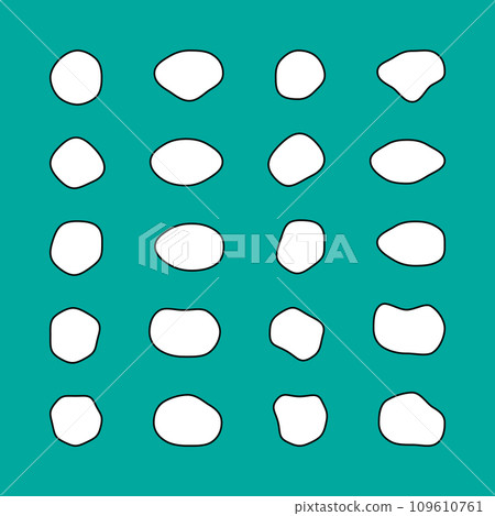 Hand-drawn frame set (20 types) 109610761