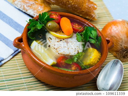 Recipe of pottage of fisherman Recipe of pottage of fisherman 109611339