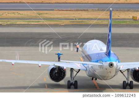 羽田機場客機編組地面導覽 109612243