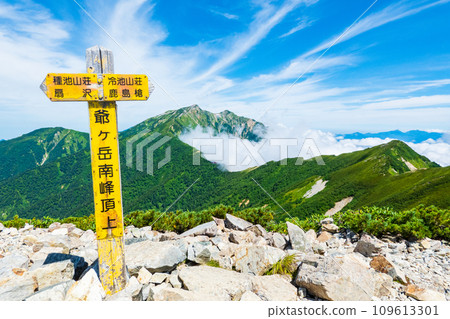 夏季攀登雞岳(眺望鹿島矢岳) 夏季攀登雞岳(眺望鹿島矢岳) 109613301