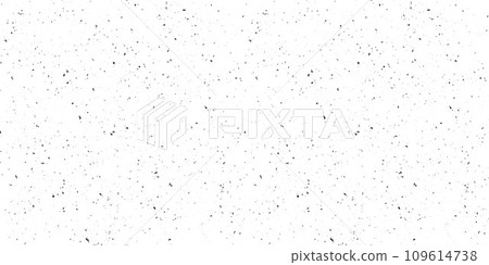 Black and white mottled seamless pattern. Small grunge sprinkles, particles, dust and spots wallpaper. Noise grain repeating background. Overlay random grit texture. Vector dotted backdrop Black and white mottled seamless pattern. Small grunge sprinkles, particles, dust and spots wallpaper. Noise grain repeating background. Overlay random grit texture. Vector dotted backdrop 109614738