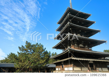 世界遺產:聖德宗總部、法隆寺、西院伽藍、五層寶塔 世界遺產:聖德宗總部、法隆寺、西院伽藍、五層寶塔 109615366