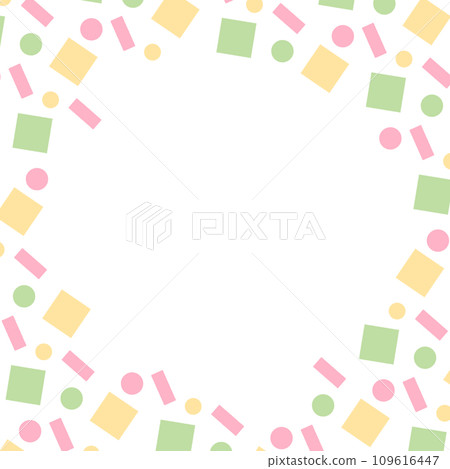 Geometric pattern frame illustration [1:1] 109616447