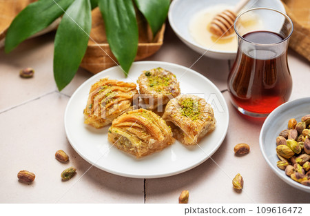 Turkish traditional baklava Turkish traditional baklava 109616472