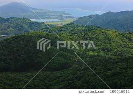 Scenery from Mt. Nosoko, Ishigaki Island Scenery from Mt. Nosoko, Ishigaki Island 109616911