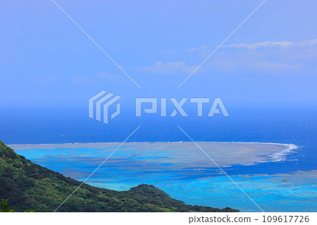Ishigaki Island, scenery from Nosokodake observation deck 109617726