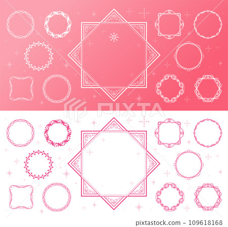 Soft antique frame inspired by Valentine's Day Soft antique frame inspired by Valentine's Day 109618168