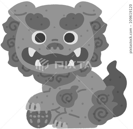 Lion statue (Agata) 109619120