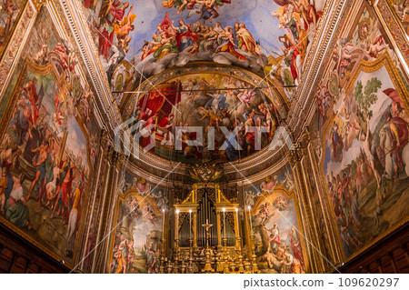 San Sebastiano church of Acireale, sicily, Italy San Sebastiano church of Acireale, sicily, Italy 109620297