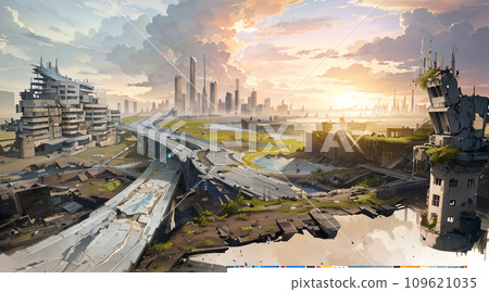未來的反烏托邦城市 未來的反烏托邦城市 109621035