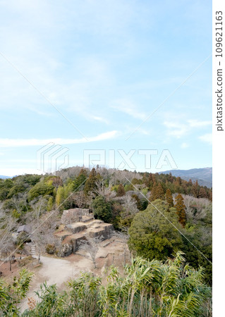 岐阜縣中津川市_苗木城跡北景2_2023年3月 109621163