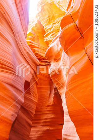 Antelope canyon the most beautiful canyon in USA  109623432
