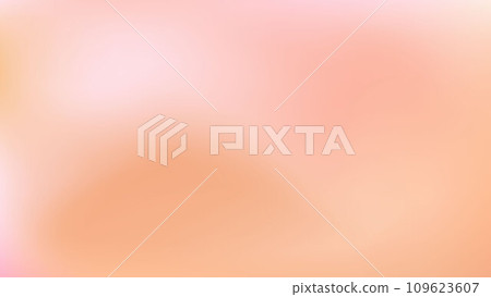 Abstract peach fuzz color banner. Light gradient 109623607
