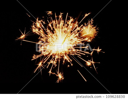 Sparkling sprinkler fireworks 109628830