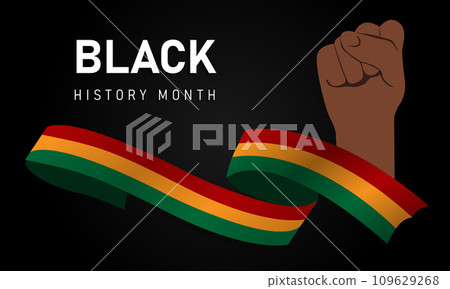 Black History Month, banner, vector illustration Black History Month, banner, vector illustration 109629268