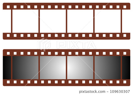 Image of camera and movie film shooting Image of camera and movie film shooting 109630307
