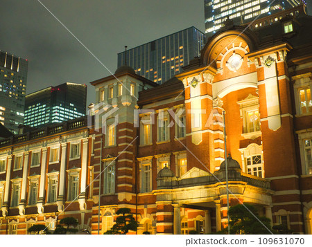 東京站丸之內夜景 109631070