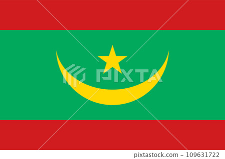 Flag of Mauritania Flag of Mauritania 109631722