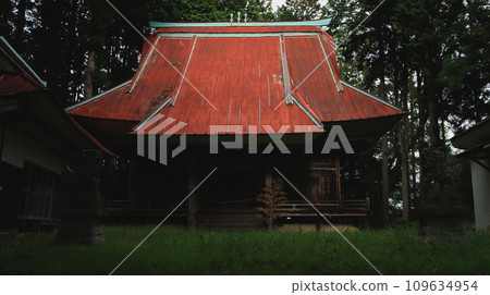 晚上神社 109634954