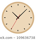 Illustration of a simple clock 109636738