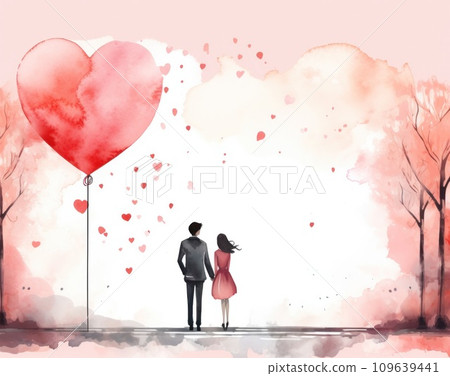 the valentine's card template for free download 109639441