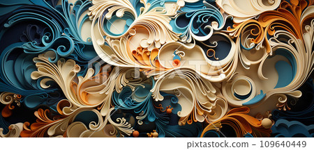Abstract piece focusing on intricate textures, rough and smooth surfaces, experimenting with light and shadow Abstract piece focusing on intricate textures, rough and smooth surfaces, experimenting with light and shadow 109640449