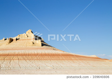 Mangystau desert landmark, Kyzylkup area. 109640806